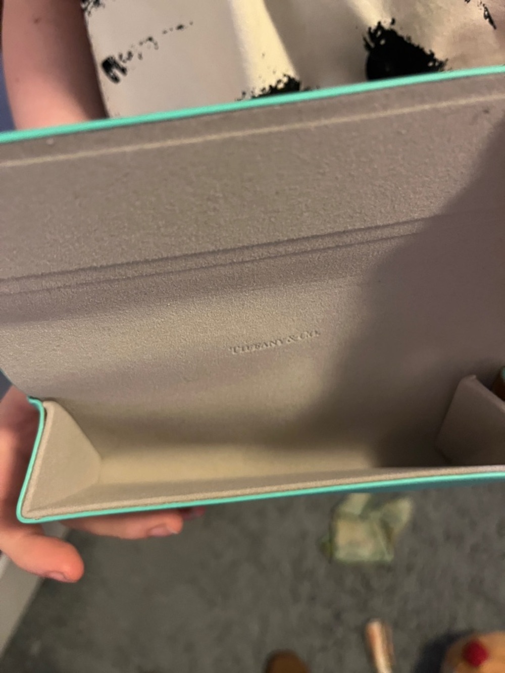 Tiffany & Co. Clutch-Style Eyewear Case in Tiffany Blue - Picture 2 of 3